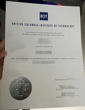Buy A BCIT degree certificate online.