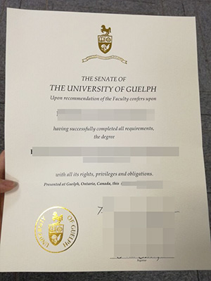How to buy a University of Guelph fake degree in Ca
