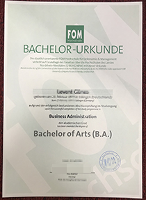 How to Buy a fake FOM Hochschule diplom online?
