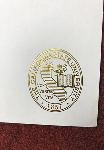 How Does the Real Golden Seal of California State U