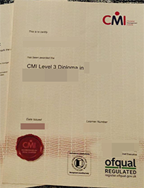 CMI Certificate. Buy Fake CMI Certificate in UK.
