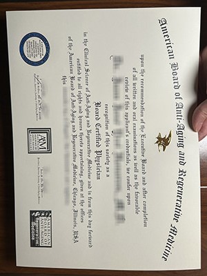 Is it possible to order a fake A4M MD diploma certi