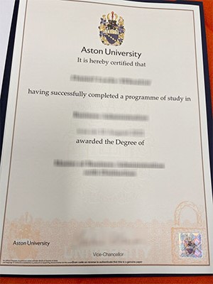 Is it possible to order a fake Aston university deg