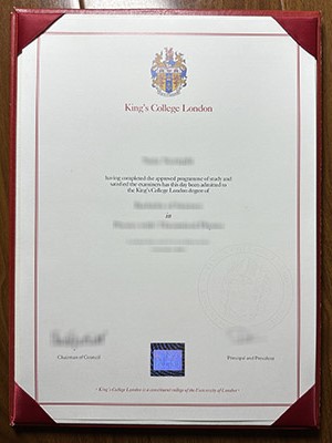 How to purchase a fake King's College London diplom