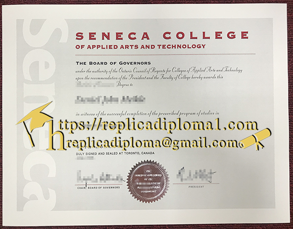seneca college degree