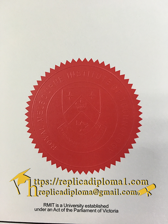 seal of RMIT degree