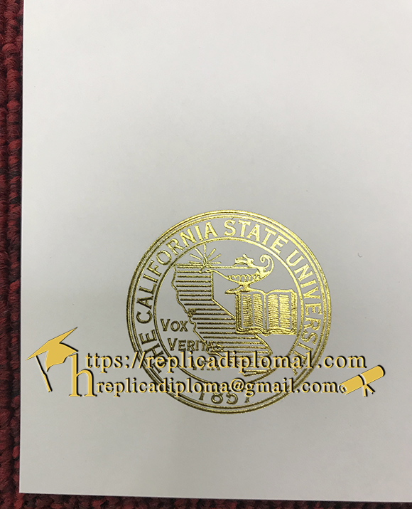 seal of CSU degree