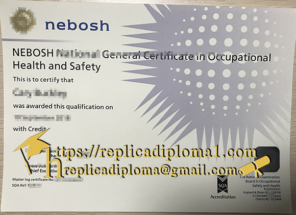 nebosh certificate