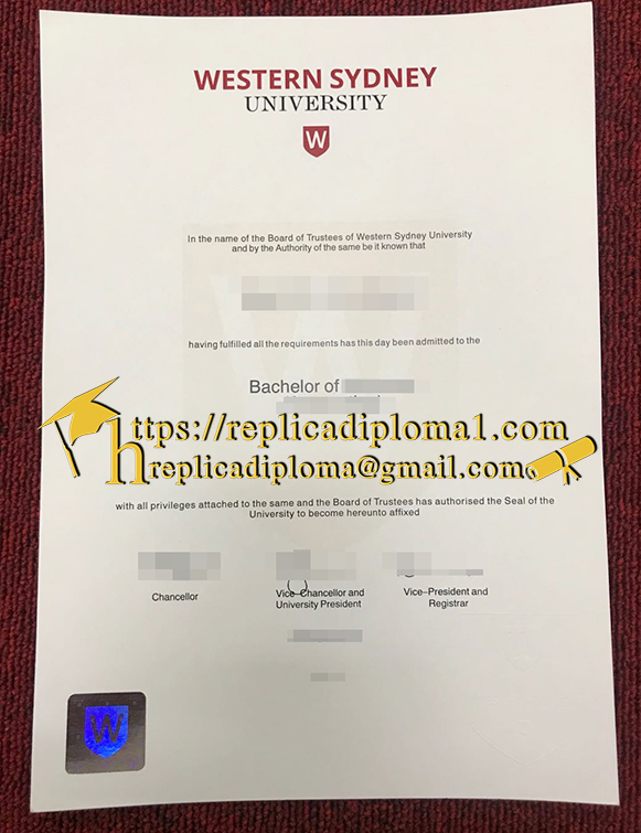free sample of WSU degree from replicadiploma1.com
