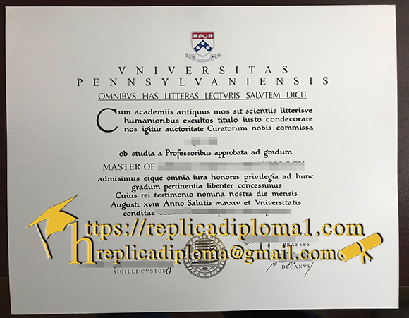 university of pennsylvania diploma