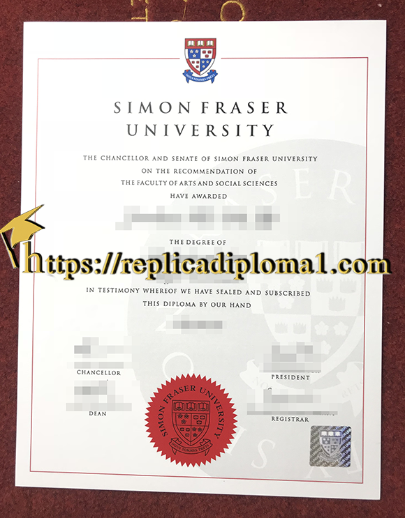 SFU diploma